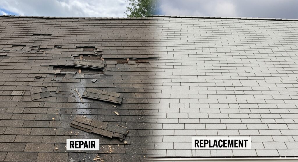 Roof Replacement vs. Roof Repair